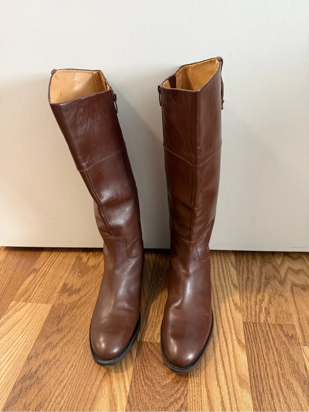Enzo Angiolini Brown Over-the-Knee Leather Boots riding boots size 11M